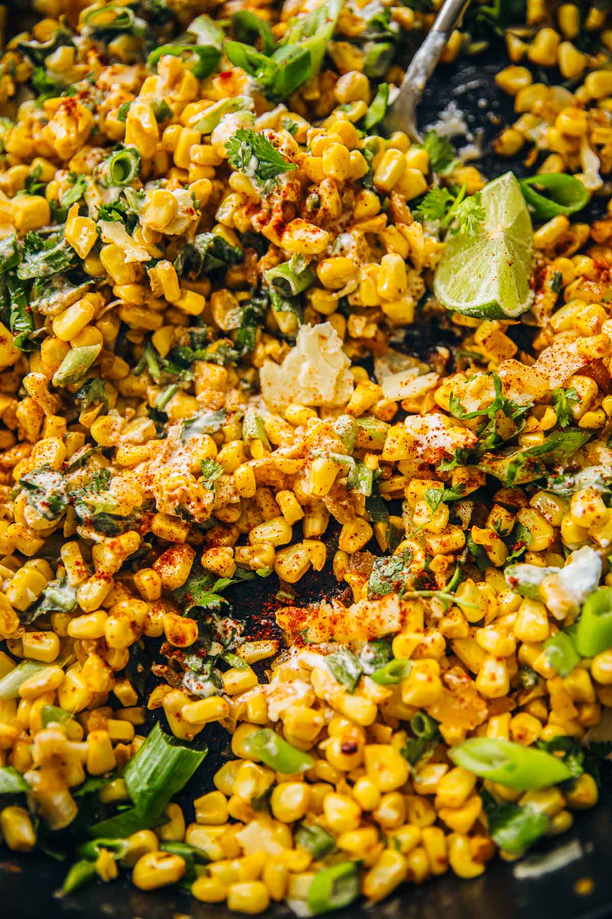 Creamy Mexican Corn Salad.