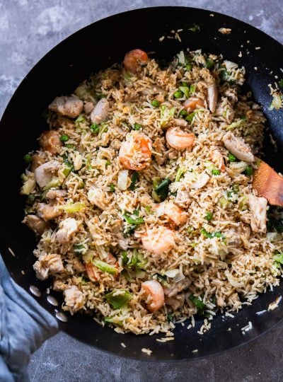 Shrimp And Chicken Fried Rice