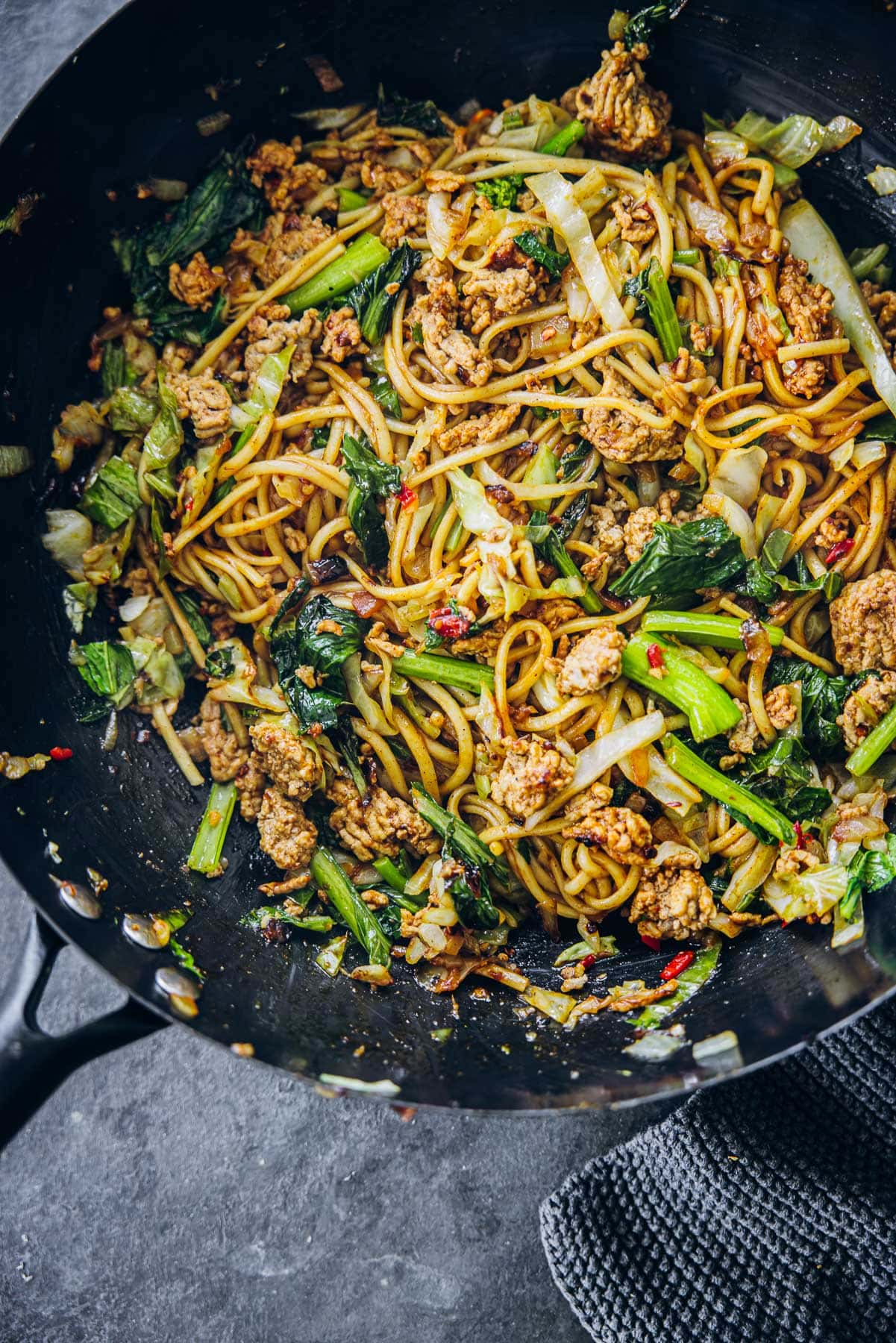 Minced Pork Noodles