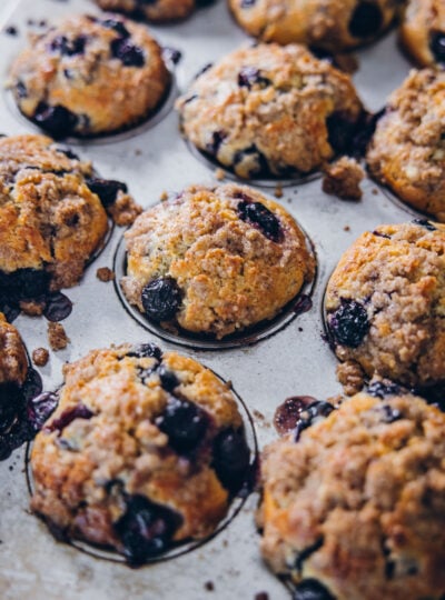 Buttermilk Blueberry Muffins