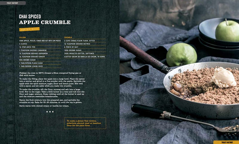 Chai Spiced Apple Crumble - Tasty Express Cookbook