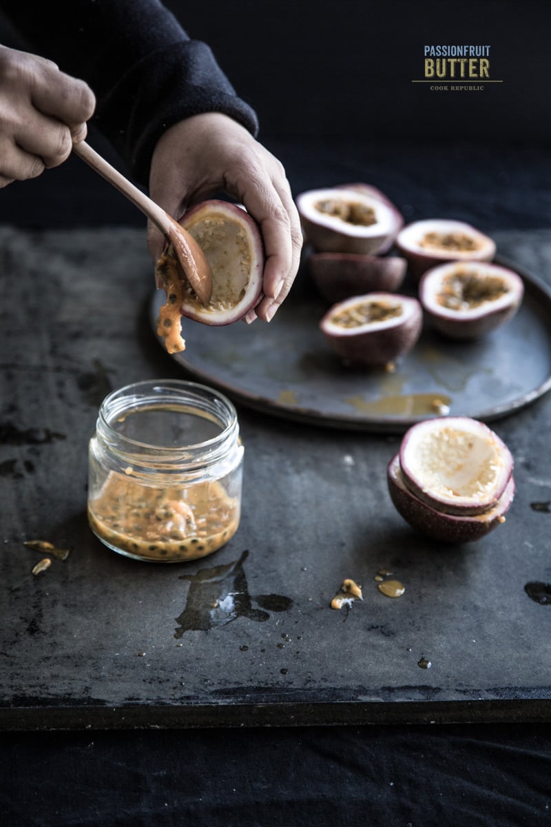 Making Passionfruit Butter - Photo/Styling, Sneh Roy