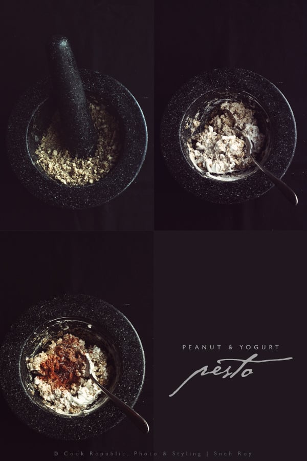 Peanut And Yogurt Pesto - Mortar & Pestle